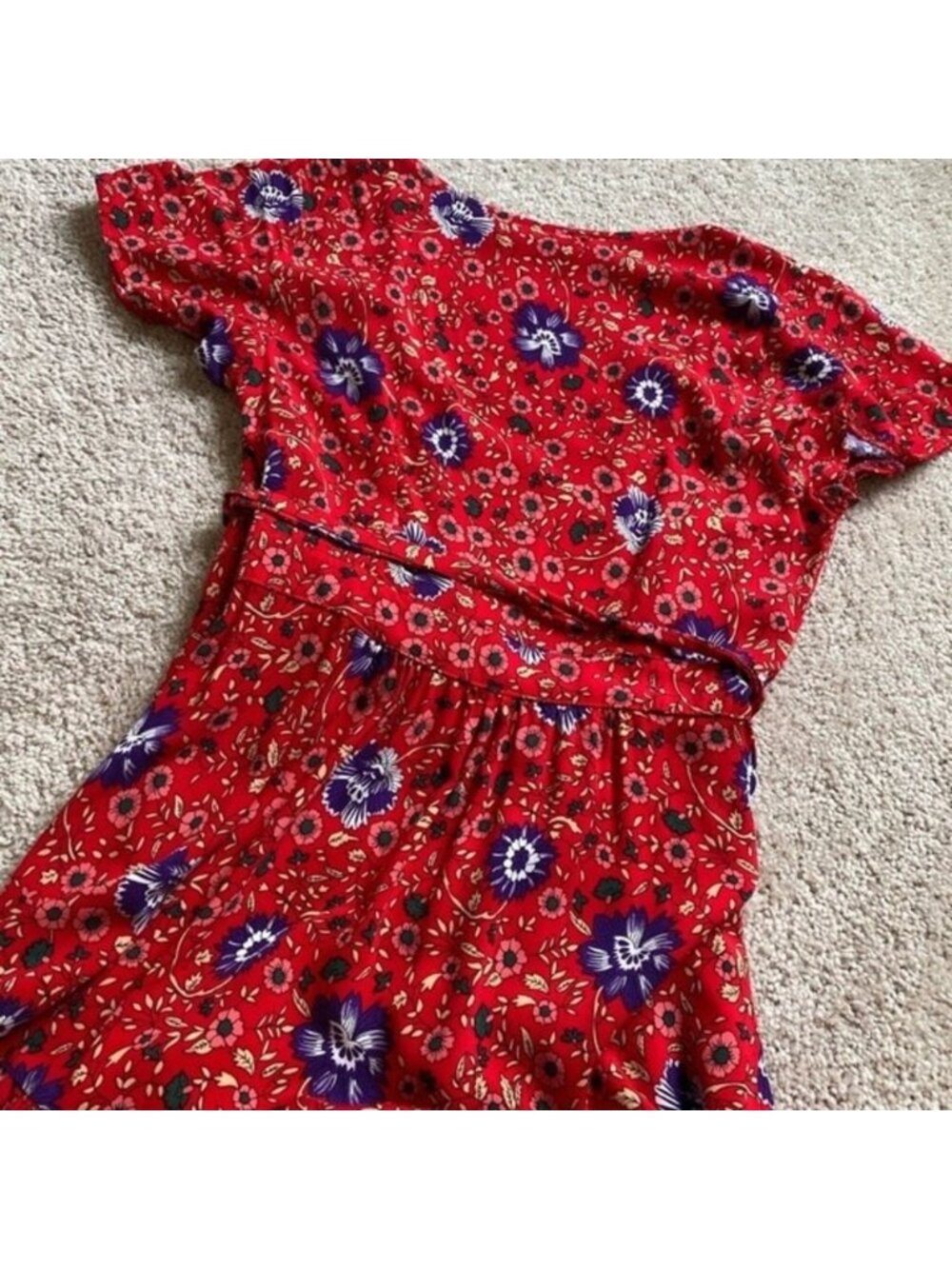 Boho Floral Women’s Summer Dress. Size S.